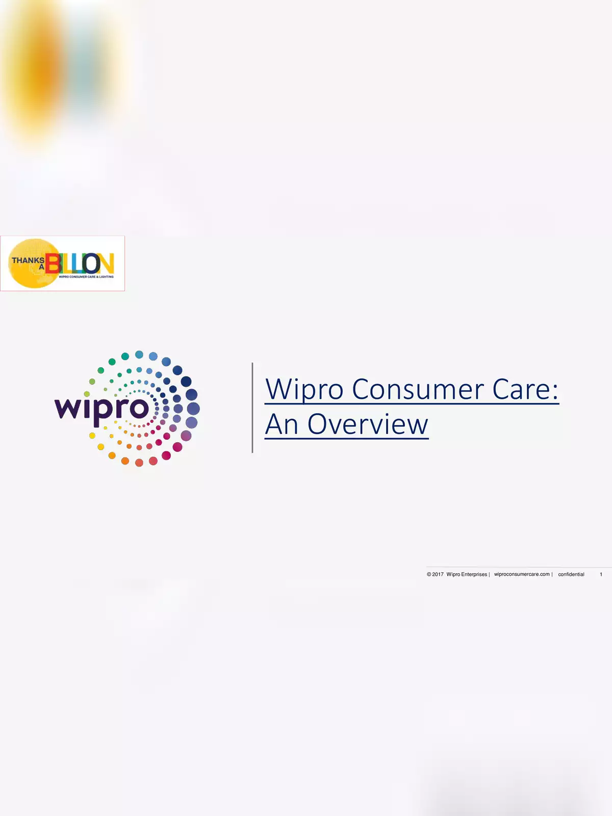 Wipro Consumer Products List