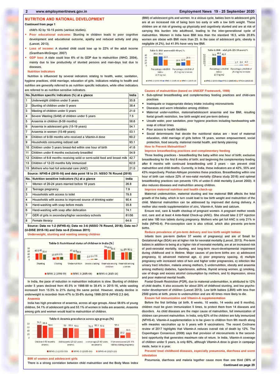 2nd Page of Employment Newspaper Third Week of September 2020 PDF