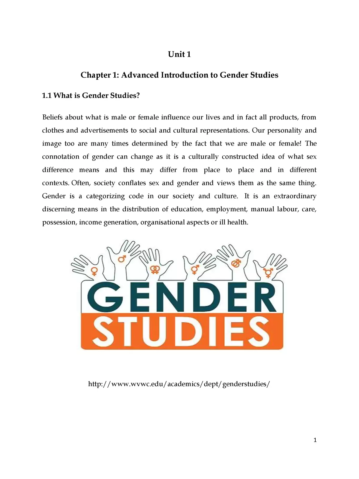 Gender Studies