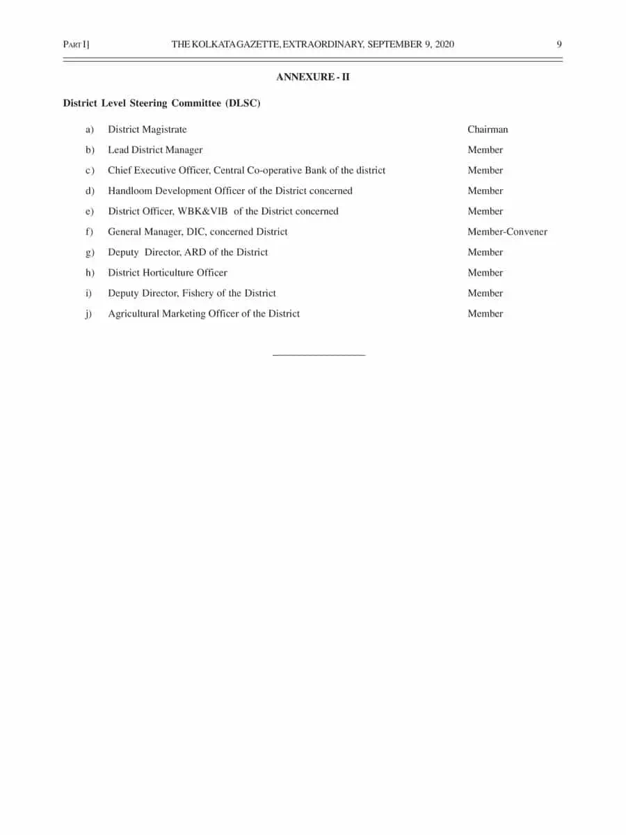 2nd Page of Karma Sathi Prakalpa Application Form West Bengal PDF