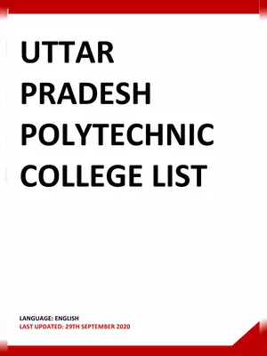 UP Polytechnic College List