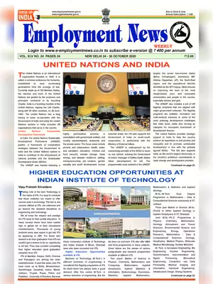 Employment Newspaper Fourth Week of October 2020 PDF