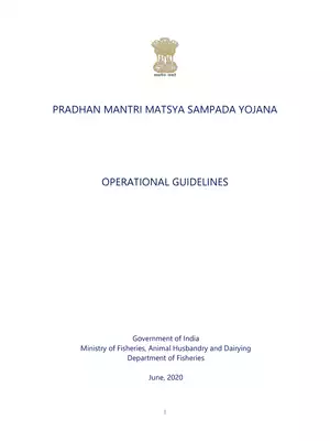 PMMSY Operational Guidelines