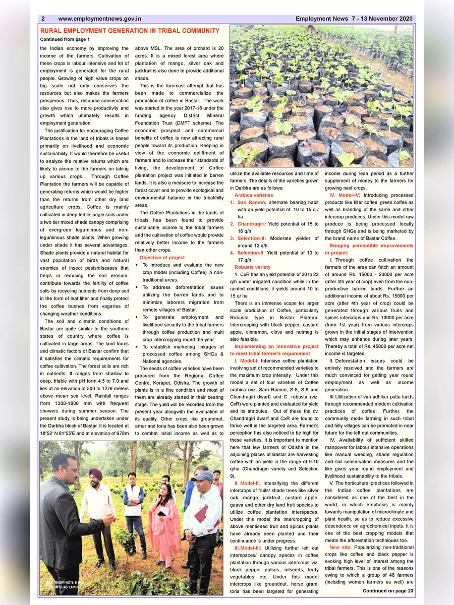 2nd Page of Employment Newspaper Second  Week of November 2020 PDF