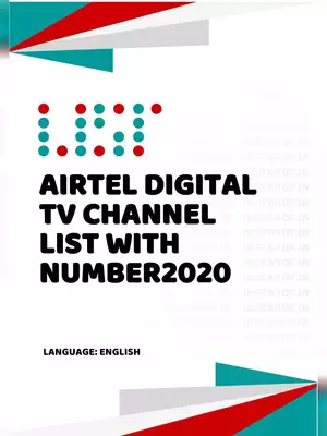 Airtel Digital TV Channel List with Number 2020
