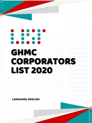 GHMC Corporators List 2020