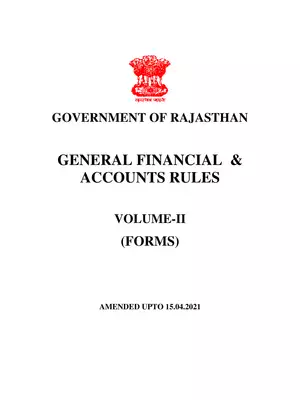 GA 83 Form Rajasthan Hindi