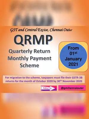 QRMP Scheme GST