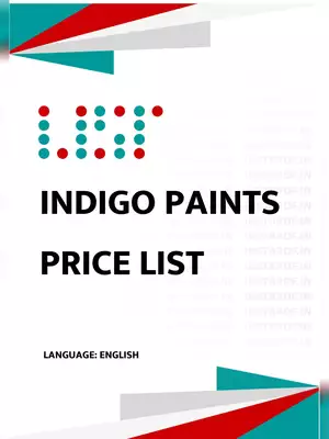 Indigo Paints Price List 2024 PDF