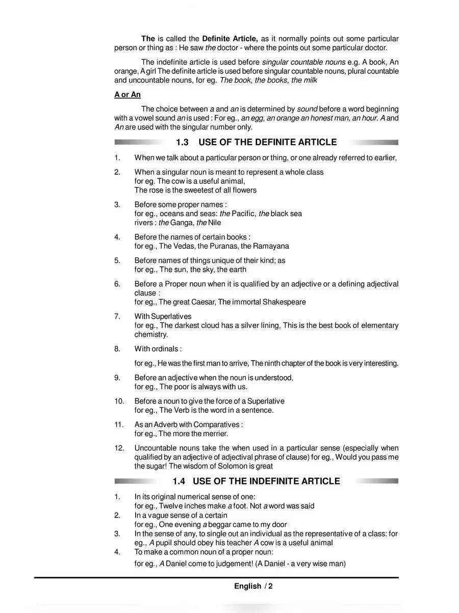 2nd Page of Articles Examples List PDF