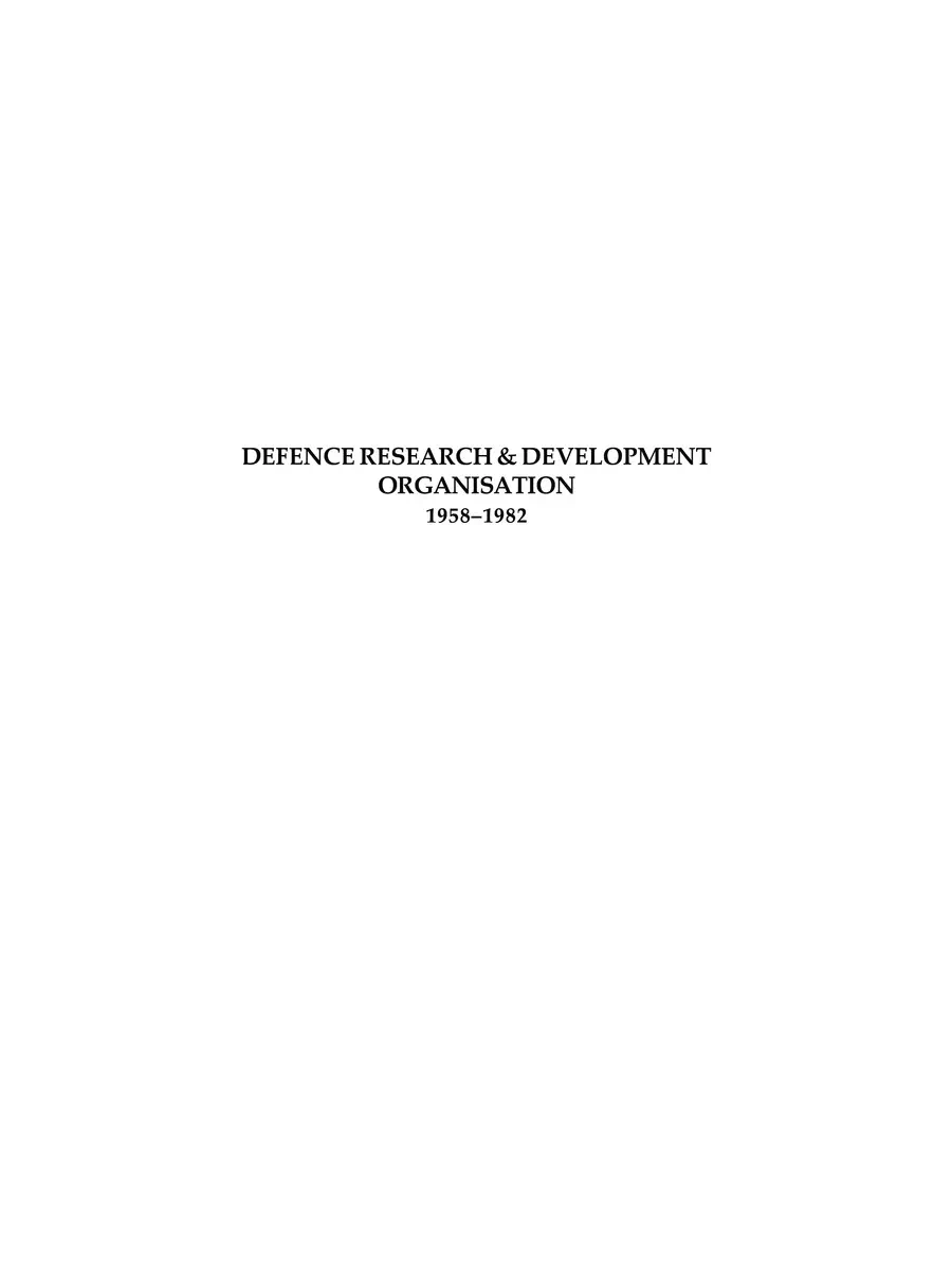 2nd Page of DRDO Established PDF