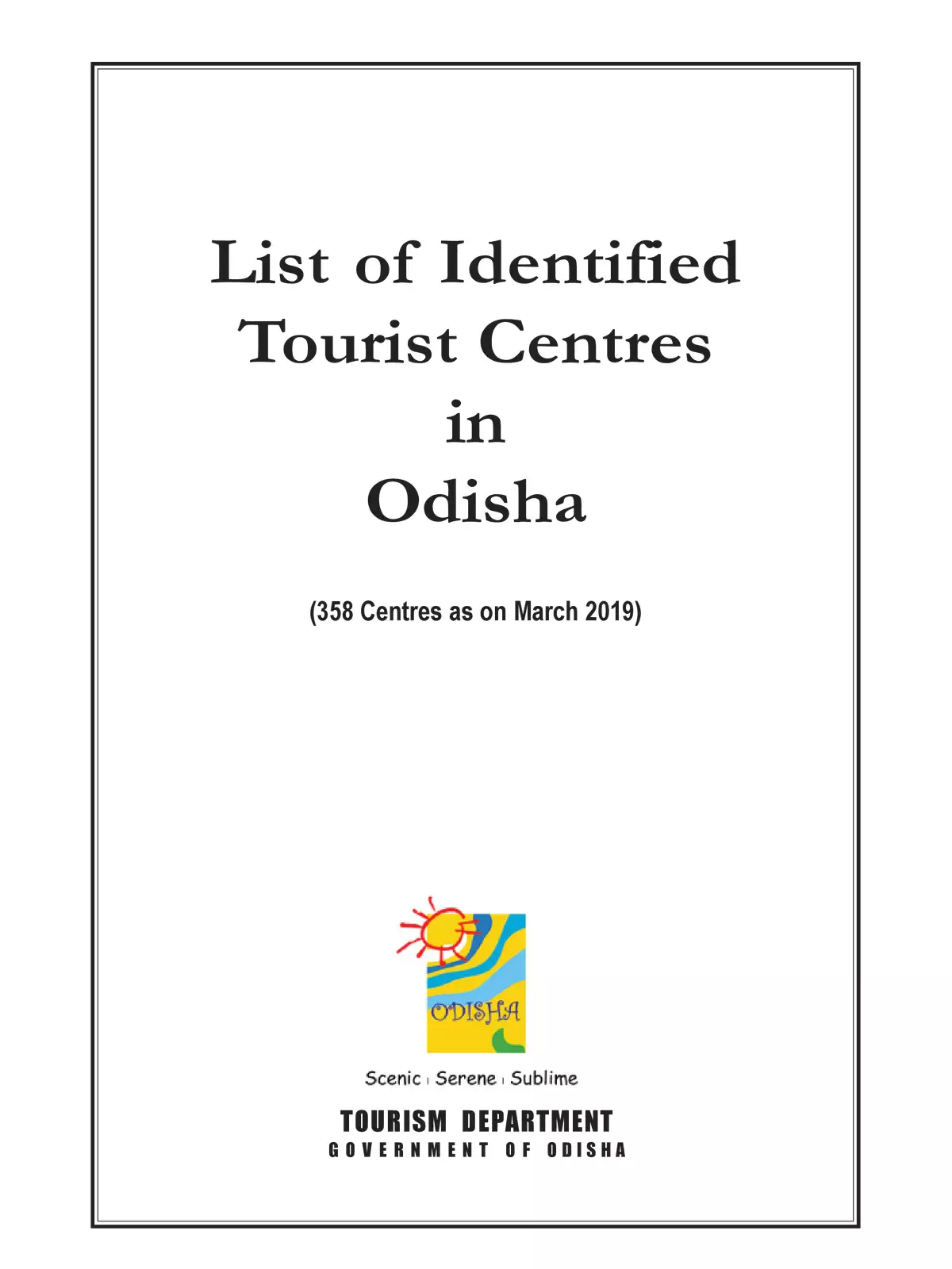 Odisha Tourism Places List 2024