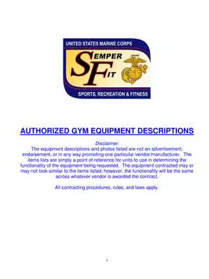 Gym Equipment Machines Names with Pictures & Uses PDF
