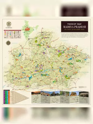 Madhya Pradesh (MP) Tourism Road Map PDF