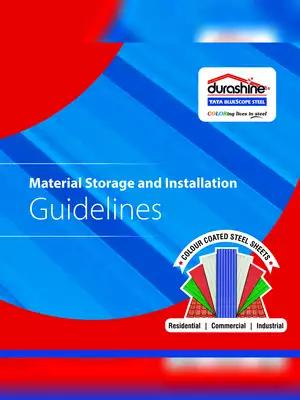 Tata Durashine Installation Guideline
