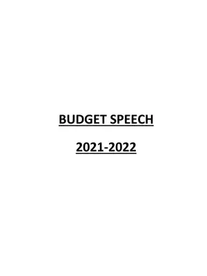Delhi Budget 2021-22 PDF