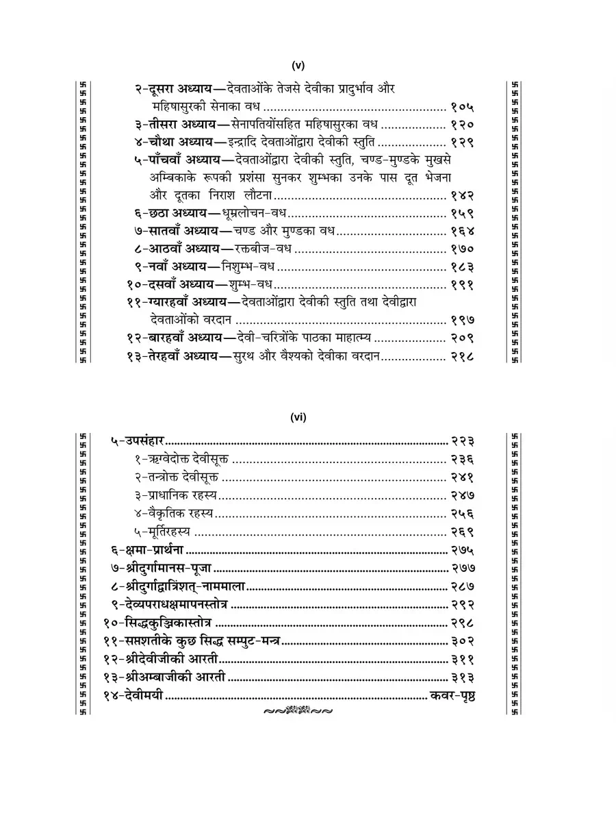 2nd Page of Durga Saptashati Book (श्री दुर्गासप्तशती) PDF