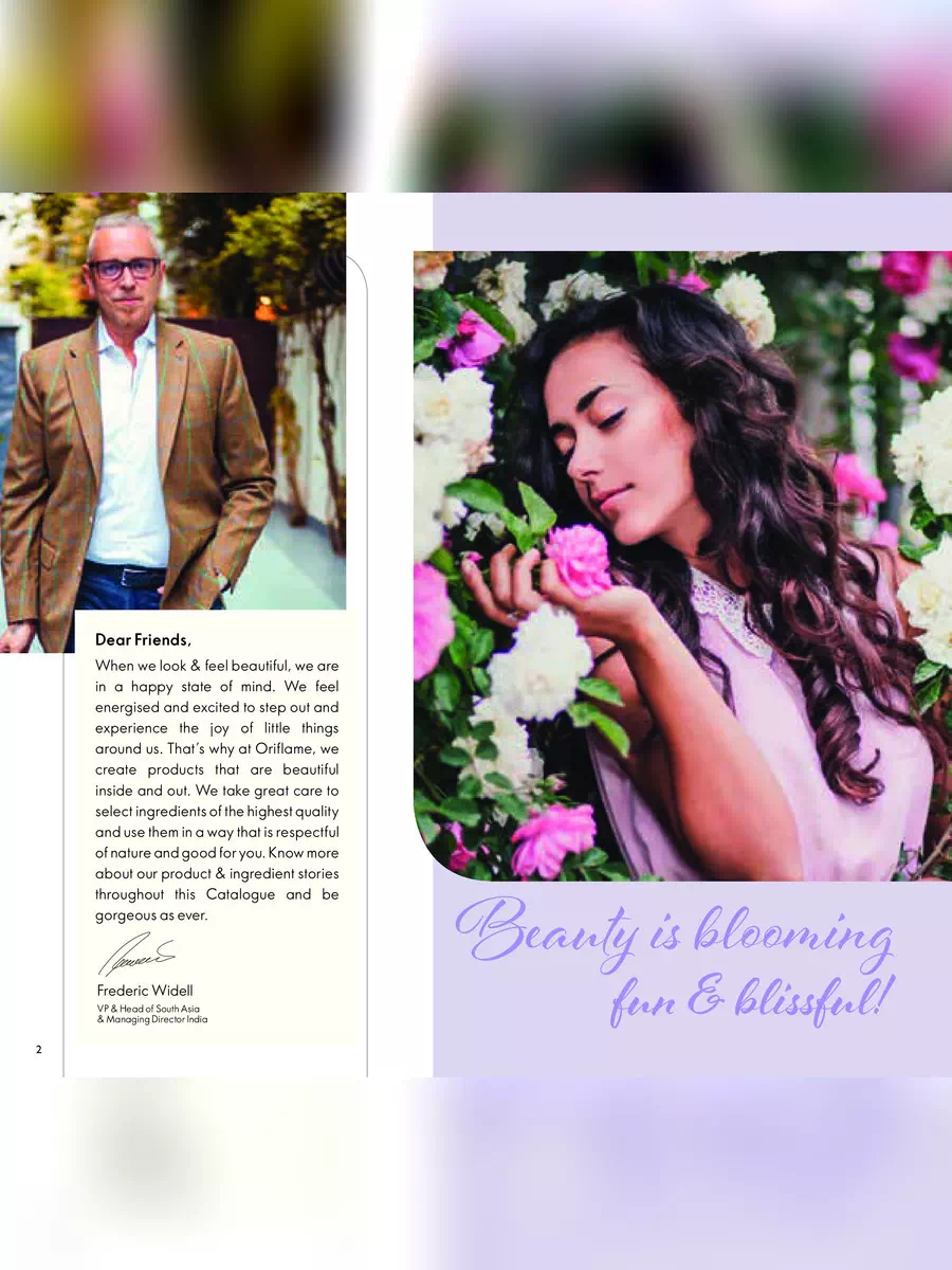 2nd Page of Oriflame Catalogue May 2024 India PDF