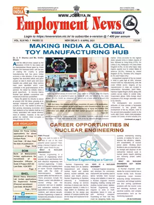 Employment Newspaper First Week of April 2021