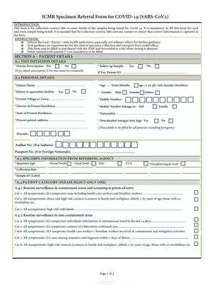 ICMR Application Form