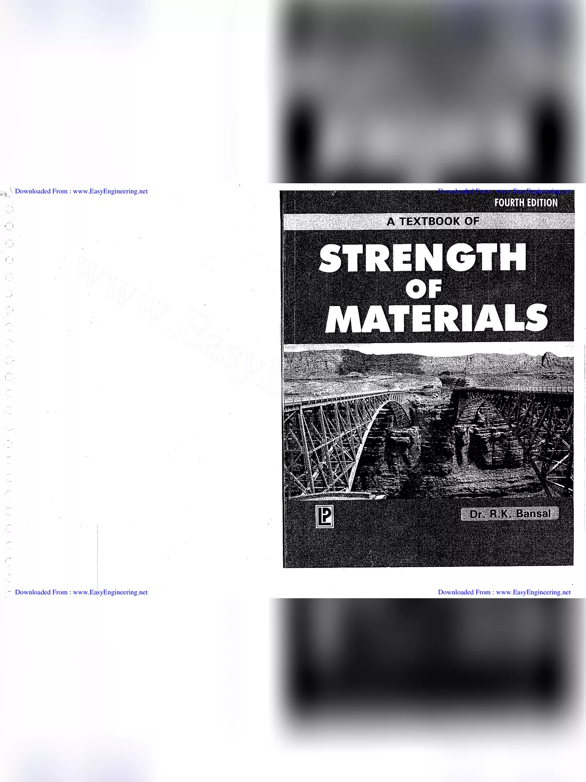 Strength of Materials By Dr. R.K. Bansal