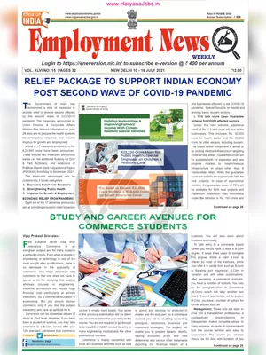 Employment Newspaper Second Week of July 2021 PDF