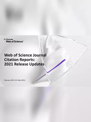 Journal Citation Reports 2021