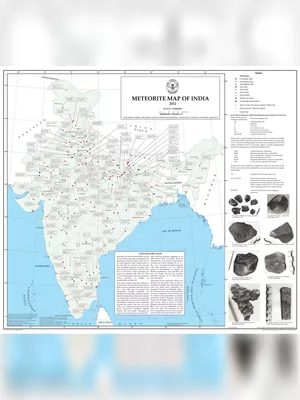 Meteorite Map of India