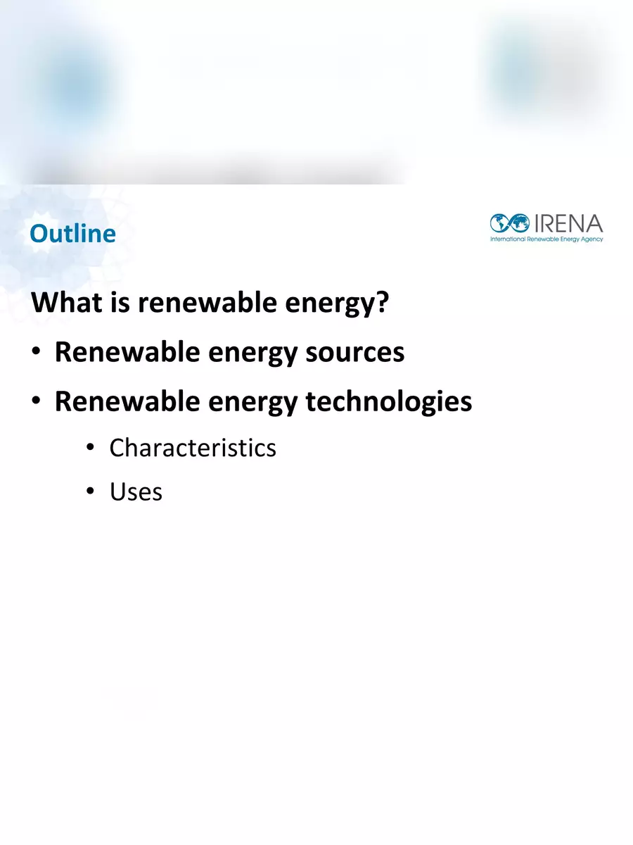 2nd Page of Types of Renewable Energy Sources PDF