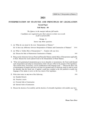 CU Exam Question Paper 2021