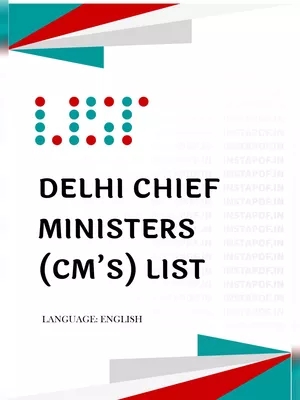 Delhi Chief Ministers (CM) List