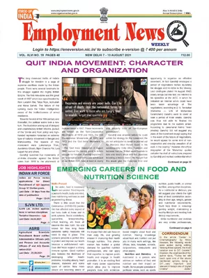 Employment Newspaper First Week of August 2021 PDF