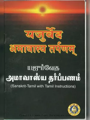 Yajurveda Amavasya Tharpanam Tamil