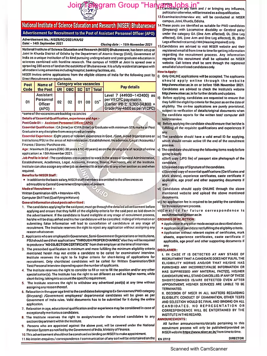 2nd Page of Employment Newspaper First Week of October 2021 PDF