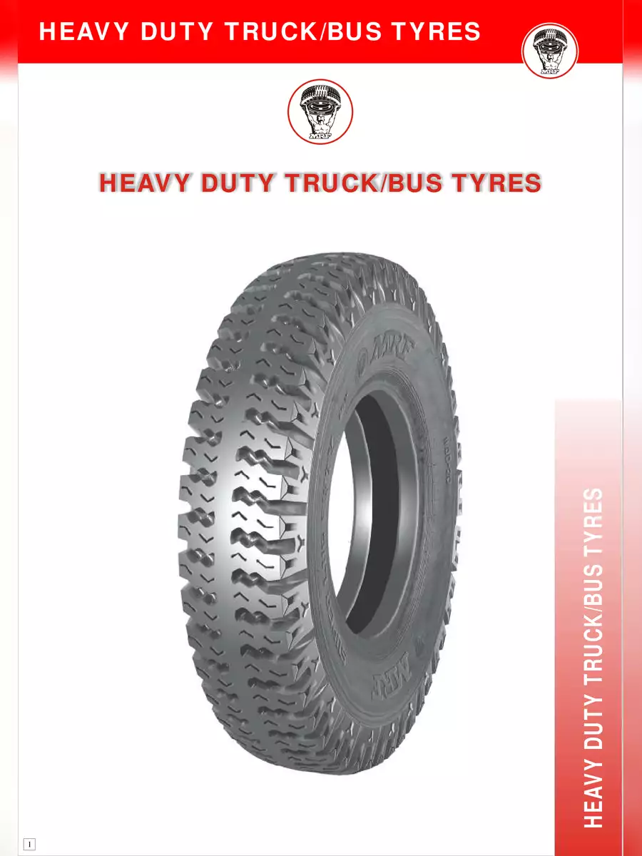 2nd Page of MRF Tyre Catalogue 2024 PDF