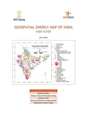 Energy Map of India by Niti Aayog