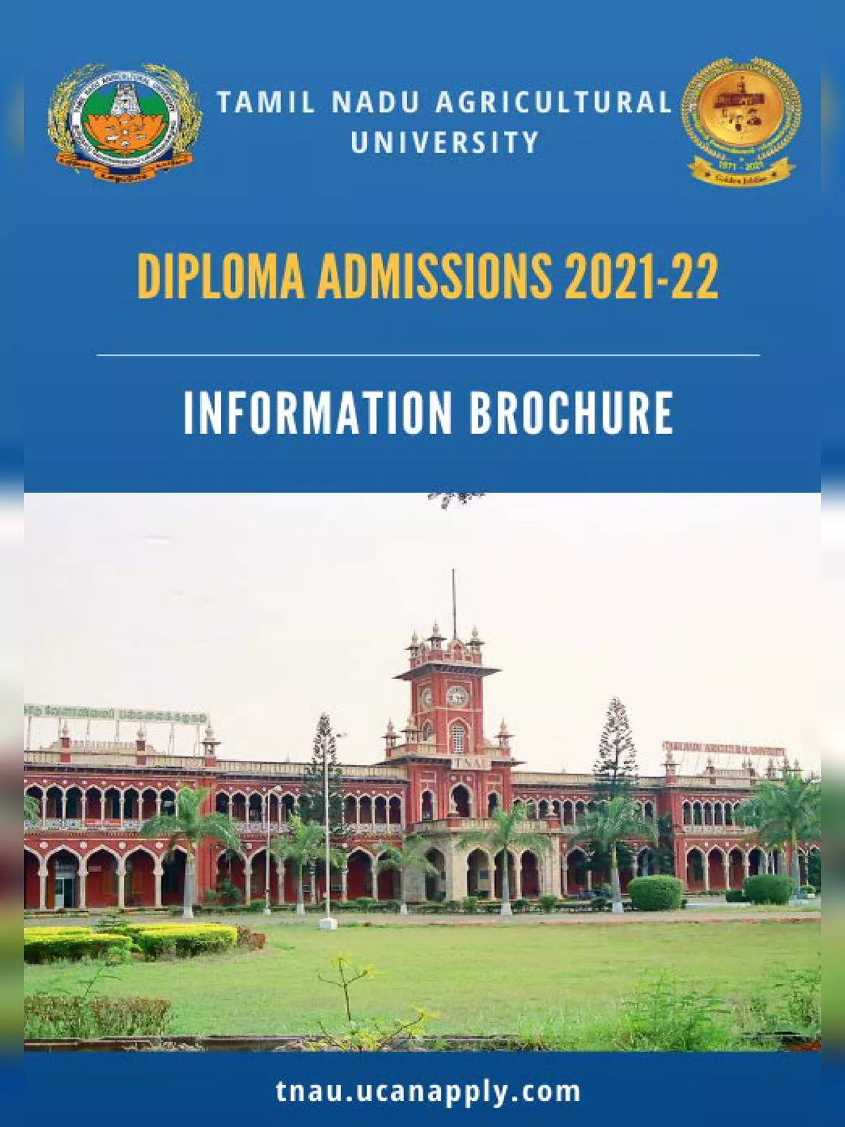 TNAU Diploma Brochure 2021-22