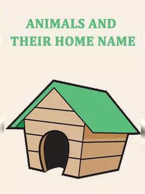 Animal and Their Homes Name List