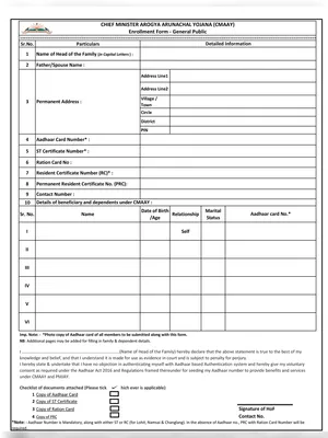 CMAAY Enrollment Form 2022