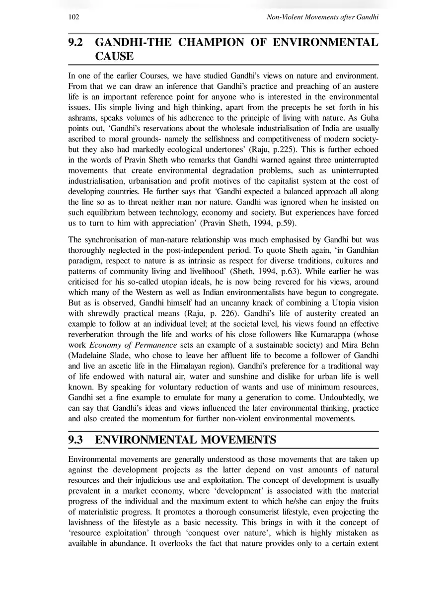 2nd Page of Chipko Movement PDF