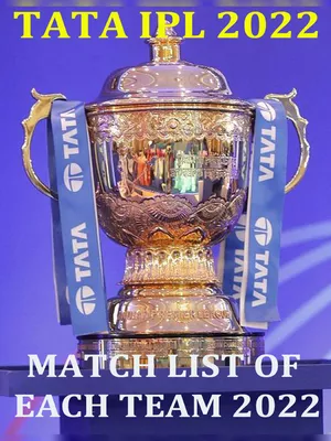Tata IPL 2022  Match List