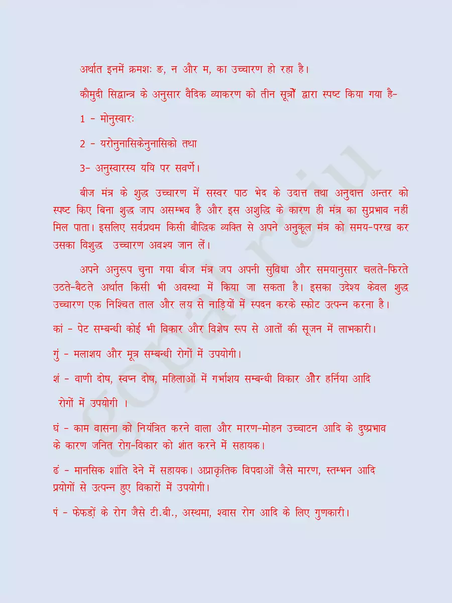 2nd Page of बीज मंत्र (Beej Mantra) PDF
