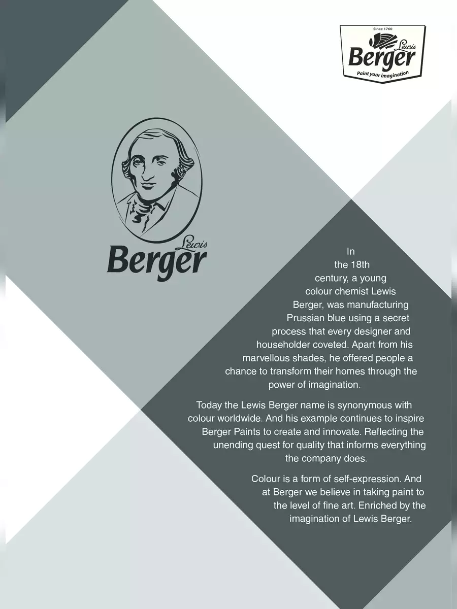 2nd Page of Berger Paint Price List 2024 PDF