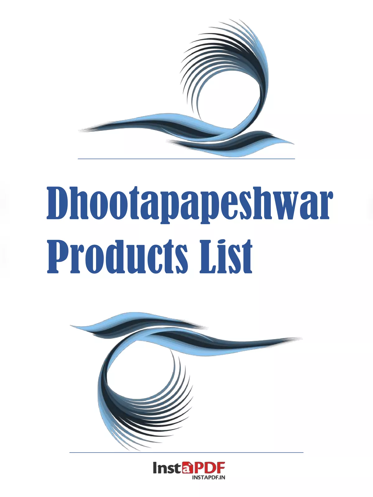 Dhootapapeshwar Product List