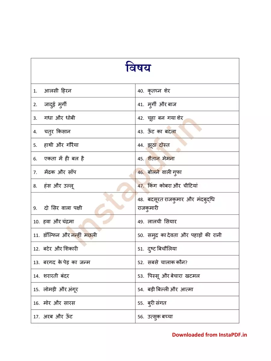 2nd Page of हिन्दी कहानियाँ – Short Stories in Hindi PDF