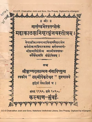 महाकाल शनि मृत्युंजय स्तोत्र – Mahakal Shani Mrityunjaya Stotra Sanskrit