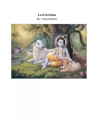 Lord Krishna Story