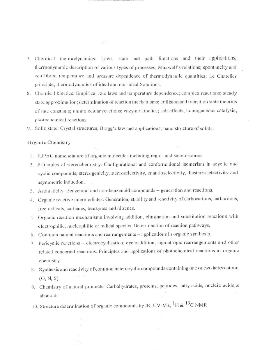 2nd Page of JSSC Syllabus 2022 PDF