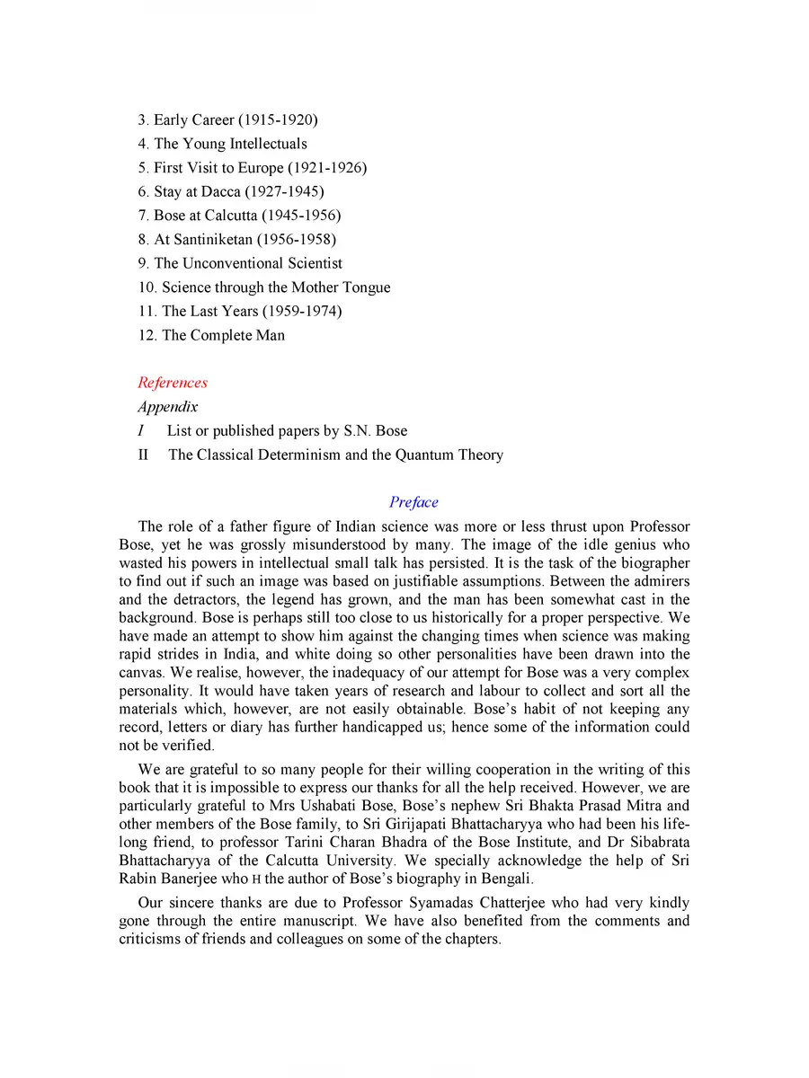 2nd Page of Satyendra Nath Bose Contribution to Mathematics PDF