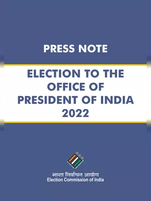 President of India Election Schedule 2022